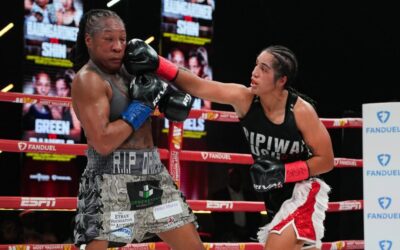 Shadasia Green éliminé sur une civière après la défaite du combat pour le titre