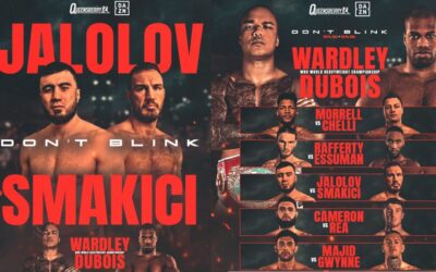 Heavyweight Banger ajouté alors que Wardley vs Dubois Undercard est finalisé