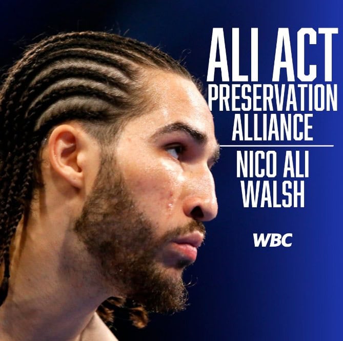 Nico Ali Walsh dirige l'Ali Act Preservation Alliance contre les changements dans la législation sur la boxe