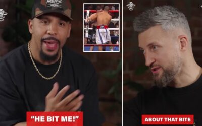 Carl Froch admet avoir mordu Andre Ward lors de la finale du Super Six