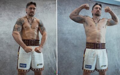 Le look « potelé » d'Oleksandr Usyk fait tourner les têtes avant le choc de Gizeh