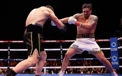 Usyk sauvé par l'arbitre alors que Verhoeven a été refusé d'une seconde