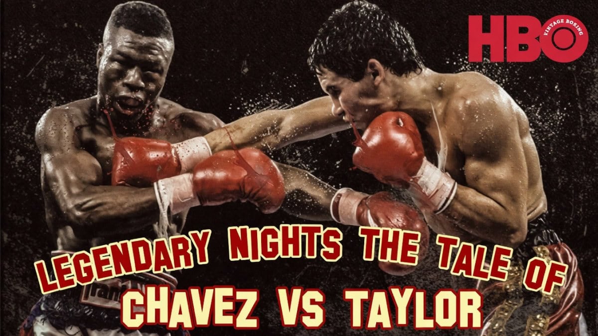 Poster for Chavez vs Taylor on HBO