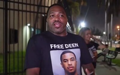 Adrien Broner se présente à la prison de Miami en chemise « Free Deen »