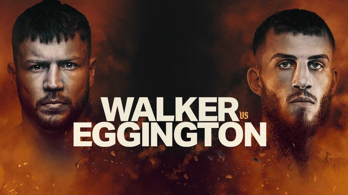 Conah Walker vs Sam Eggington poster
