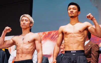 Naoya Inoue contre Junto Nakatani Tableau de bord en direct du Tokyo Dome