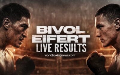 Résultats en direct et tableau de bord de Dmitry Bivol contre Michael Eifert