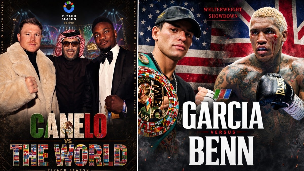 September 12 Canelo Garcia vs Benn