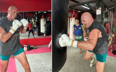 Tyson Fury relance le débat sur les gants le plus controversé de sa carrière