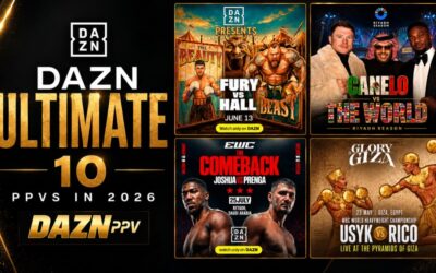 DAZN a livré 10 des 12 PPV en 2026 – tous ne ressemblent pas à des PPV