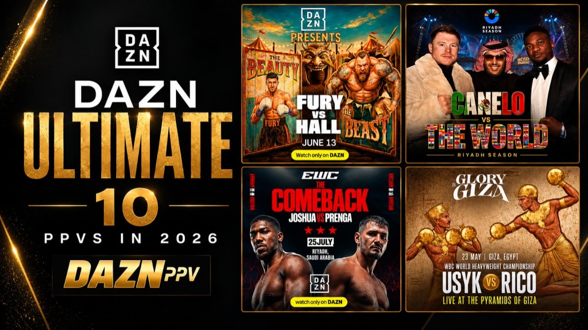 DAZN a livré 10 des 12 PPV en 2026 – tous ne ressemblent pas à des PPV