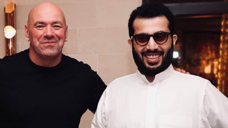Dana White et Turki Alalshikh