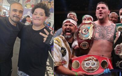 Le fils clone d'Andy Ruiz Jr apprend le coup de poing qui a changé sa vie