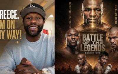 La Grèce de Floyd Mayweather « Je suis en route ! » La vidéo a disparu à l'approche de la décision