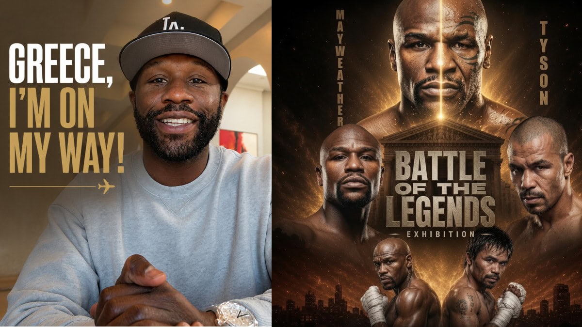 La Grèce de Floyd Mayweather « Je suis en route ! » La vidéo a disparu à l'approche de la décision