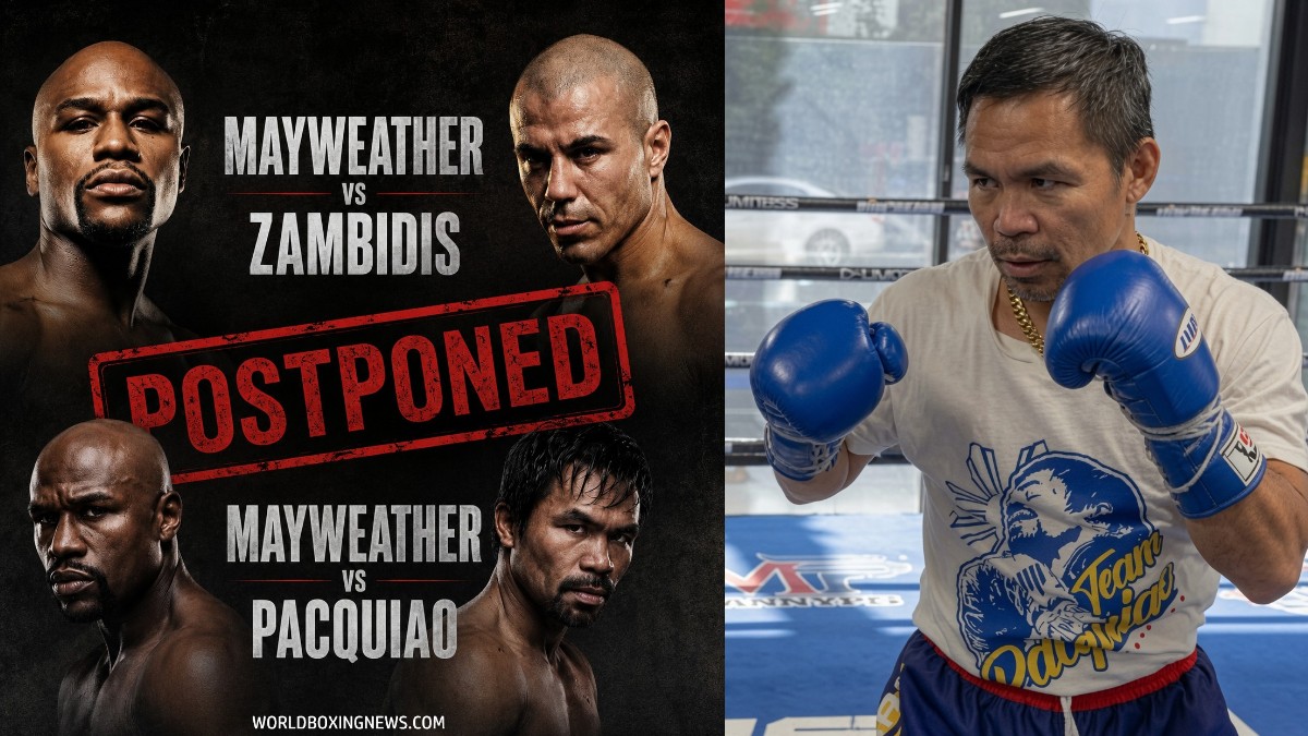 Manny Pacquiao n'attendra pas Floyd Mayweather