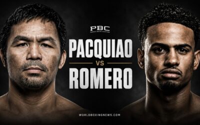 Bob Arum fait revivre Manny Pacquiao contre Rolly Romero