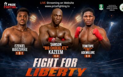 Fight for Liberty : le Nigeria diffuse gratuitement une carte de boxe de 11 combats dans le monde entier