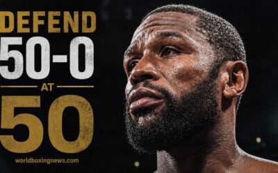 Floyd Mayweather pourrait être contraint de défendre 50-0 à 50