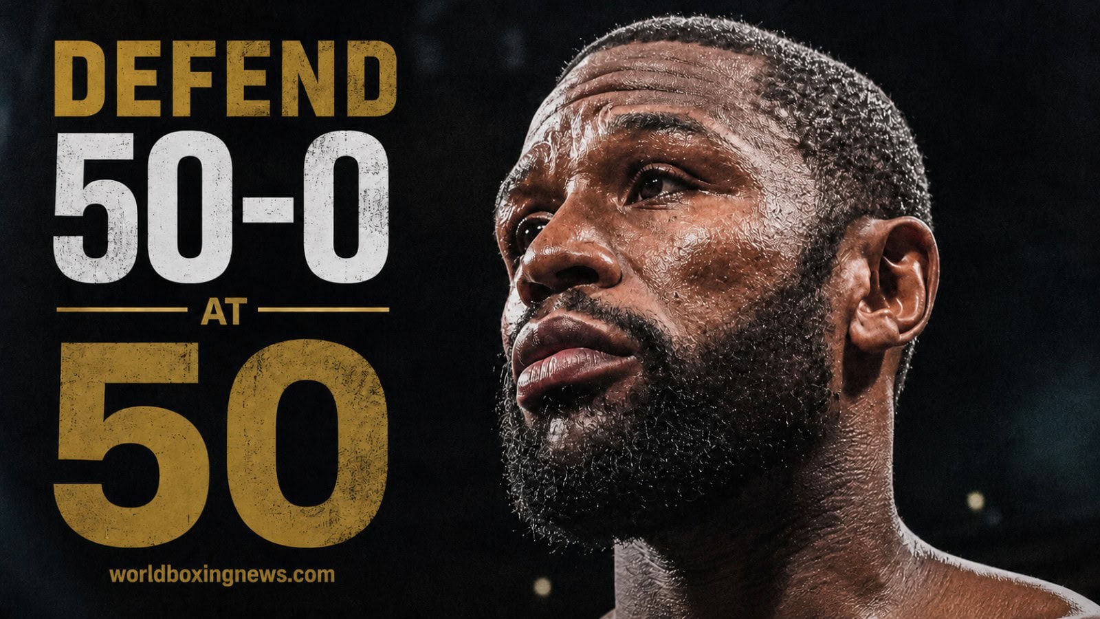 Floyd Mayweather pourrait être contraint de défendre 50-0 à 50