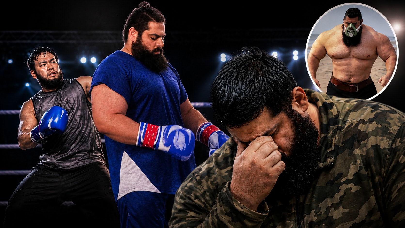 Sajad Gharibi reflects on his boxing defeat after revealing he was battling a serious illness