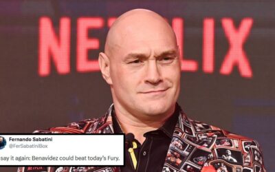 David Benavidez pourrait battre Tyson Fury d'aujourd'hui
