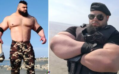 L'Iranien Hulk admet avoir « utilisé beaucoup de stéroïdes » en construisant un réservoir de 170 kg