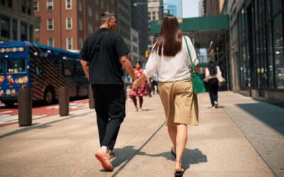 Oleksandr Usyk à peine remarqué lors d'une promenade à New York