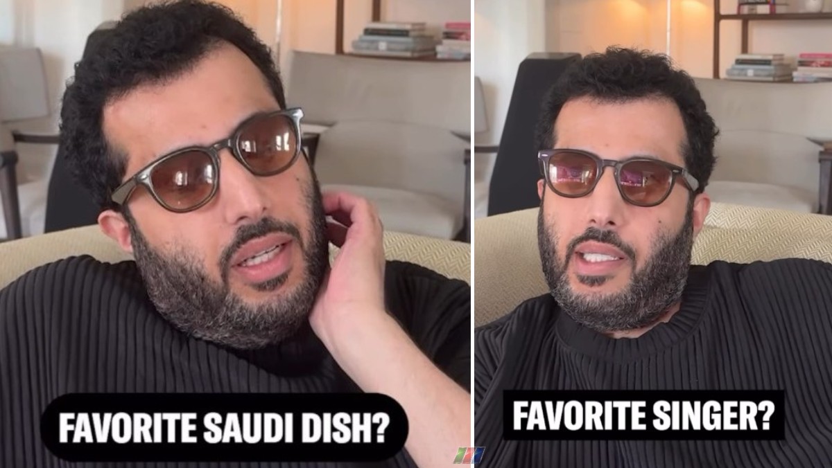 Turki Alalshikh answers fan questions during a social media Q&A discussing personal topics and boxing