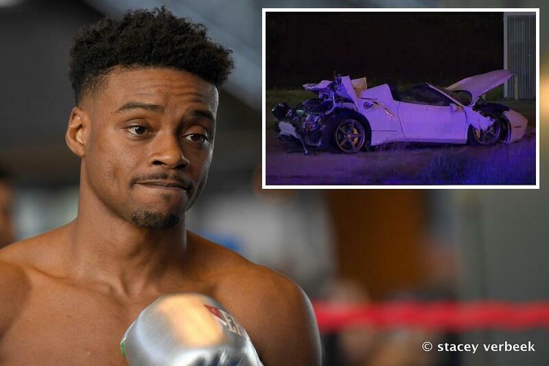 Accident de voiture d'Errol Spence Jr.