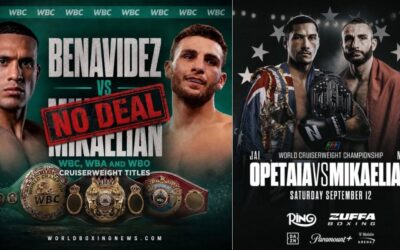 Noel Mikaelian s'éloigne de David Benavidez, titre WBC pour Zuffa