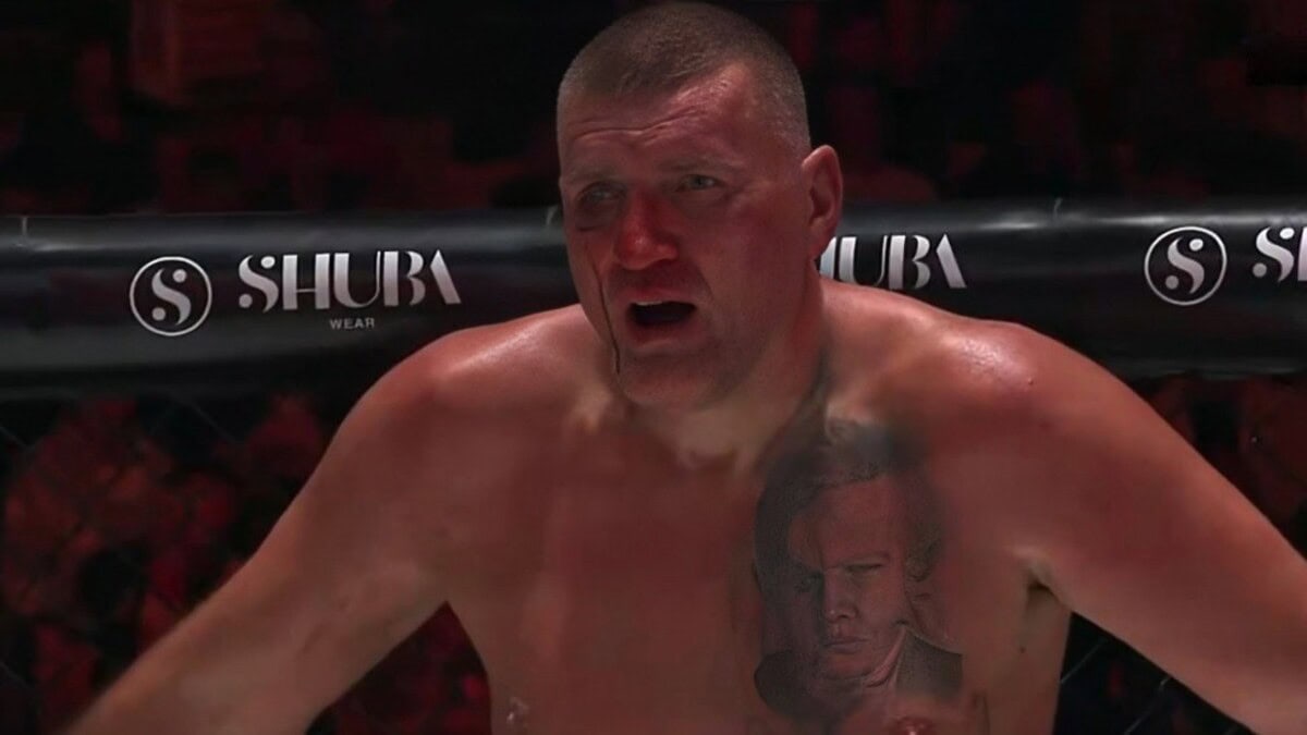Mariusz Wach bloodied and battered during his six-on-one MMA fight with the Gypsy Team