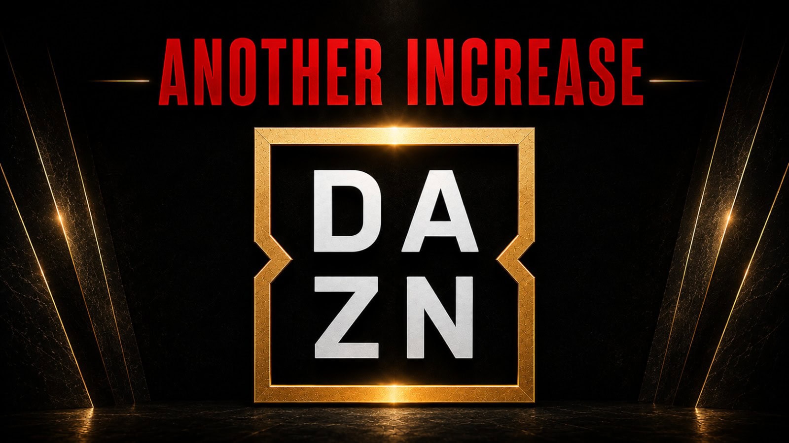 DAZN boxing price increase graphic highlighting another subscription increase for US boxing fans