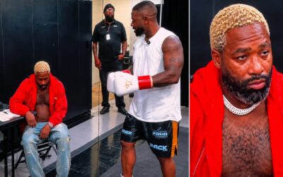 Adrien Broner, affalé et ivre, présenté sur grand écran à des milliers de personnes à la State Farm Arena