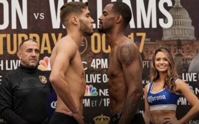 Dans le rapport de combat Prichard Colón contre Terrel Williams de Virginie