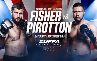 La tête d'affiche lourde de Zuffa Boxing est livrée avec un énorme drapeau rouge