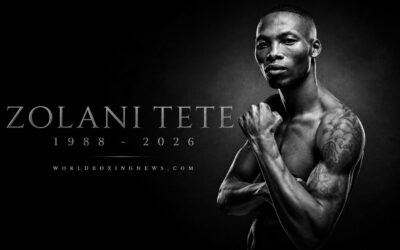 Le champion du monde des deux poids Zolani Tete assassiné à 38 ans