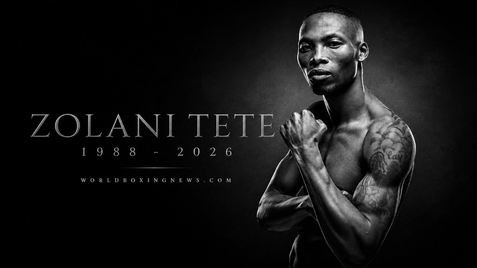 Le champion du monde des deux poids Zolani Tete assassiné à 38 ans