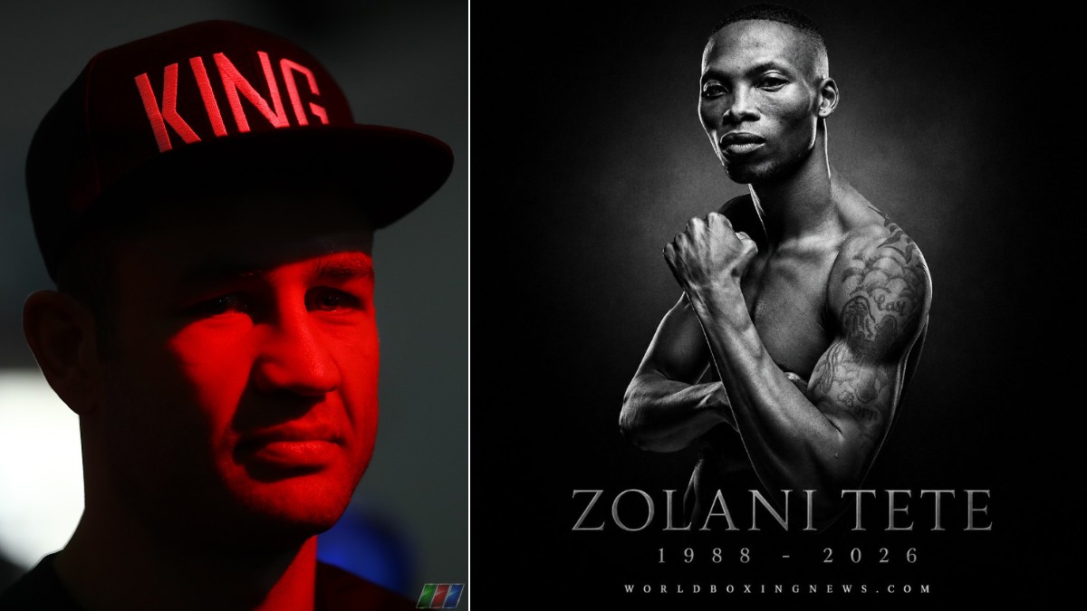 Chris Van Heerden pays tribute to murdered South African world champion Zolani Tete