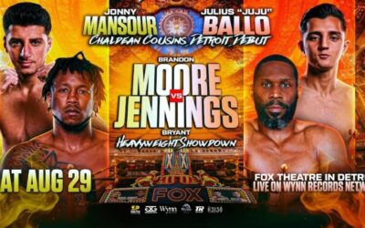 Moore vs Jennings mène les perspectives de tests de cartes à Salita le 29 août