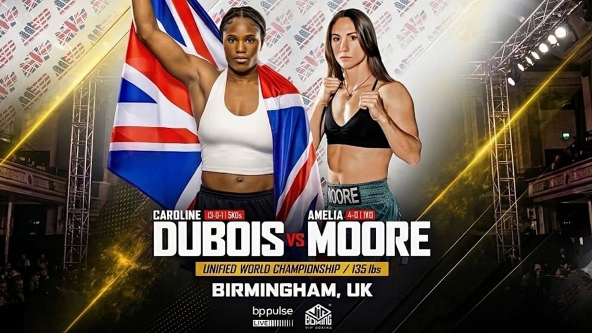 Caroline Dubois and Amelia Moore ahead of their WBC and WBO lightweight world title fight in Birmingham