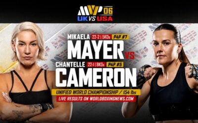 Mikaela Mayer contre Chantelle Cameron Résultats en direct