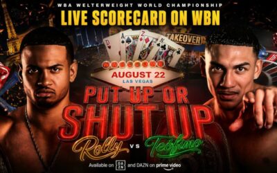 Rolly Romero contre Teofimo Lopez Tableau de bord en direct