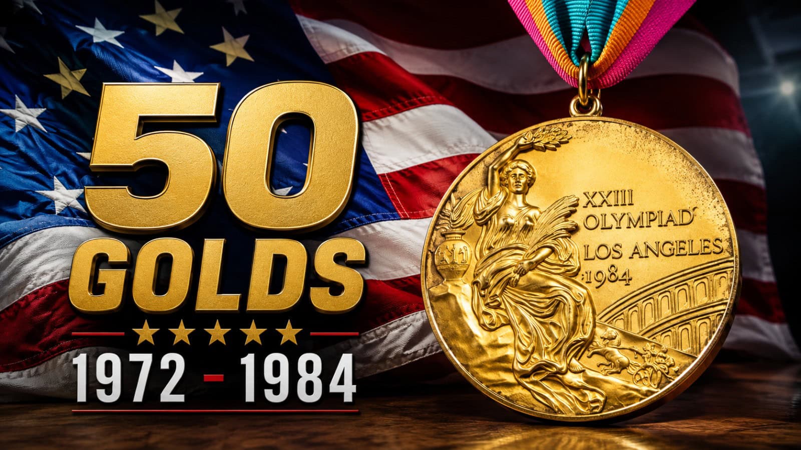 USA Boxing 50 Olympic gold medals from 1972 to 1984