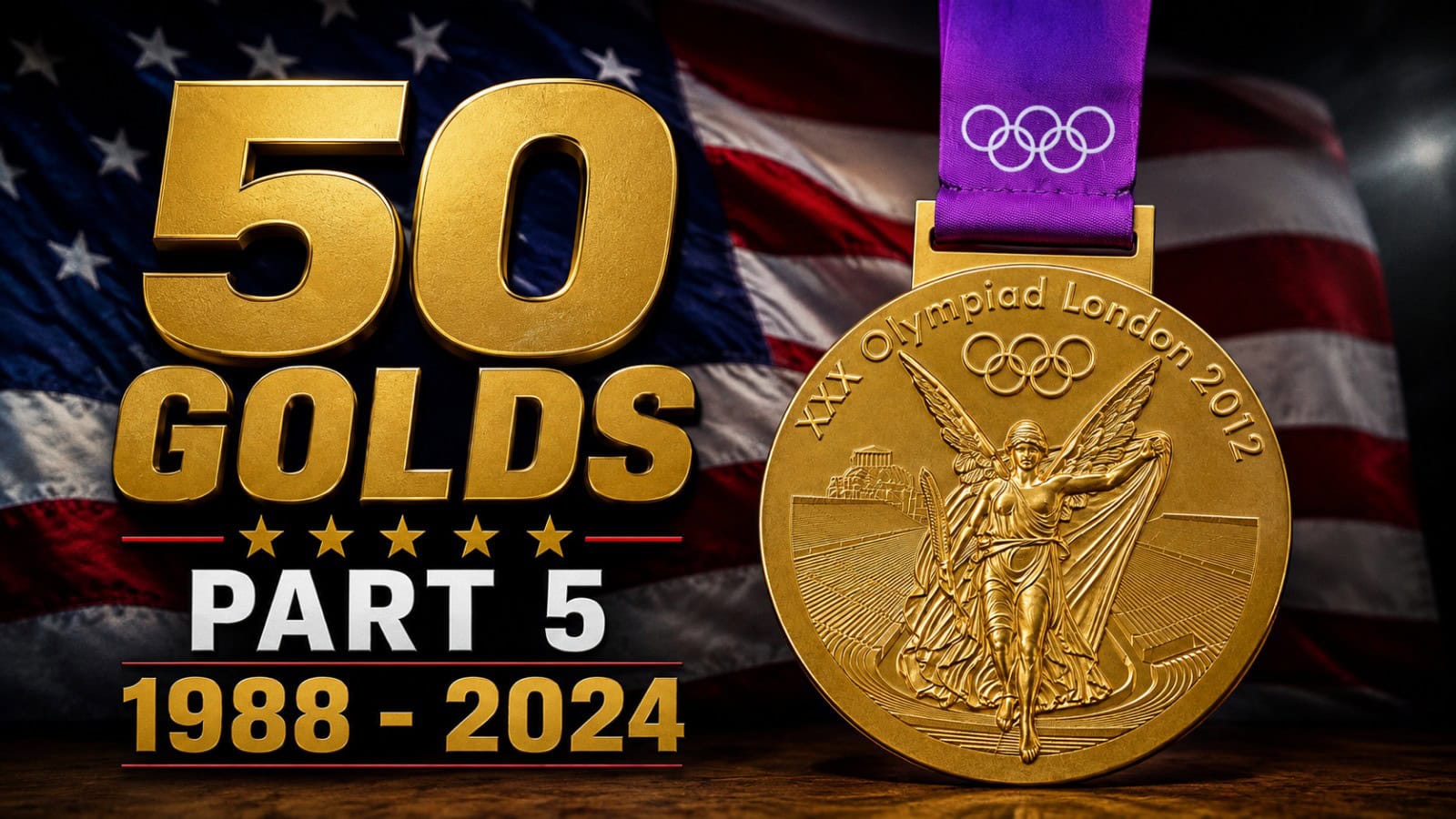 USA Olympic boxing 50 gold medals Part 5 covering 1988 to 2024