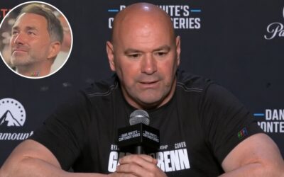 Dana White à Eddie Hearn : « Vous n'êtes pas capable de faire AJ-Fury »