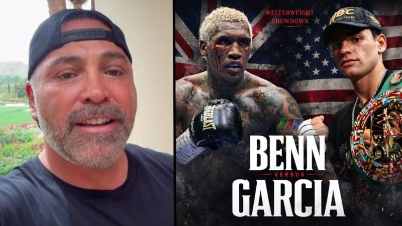 Oscar De La Hoya réagit à Conor Benn contre Ryan Garcia alors que les critiques de Zuffa sur la boxe se multiplient