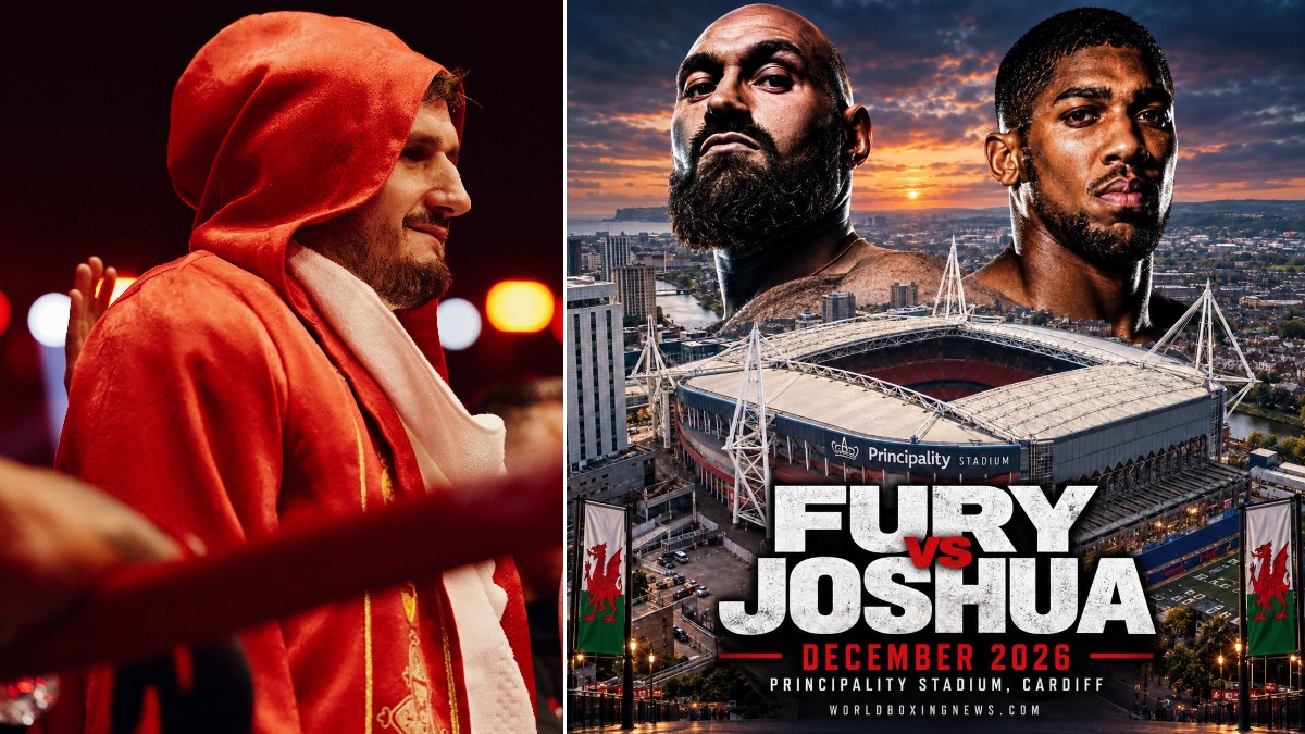 Kristian Prenga backs Anthony Joshua to beat Tyson Fury as Cardiff emerges as a potential venue
