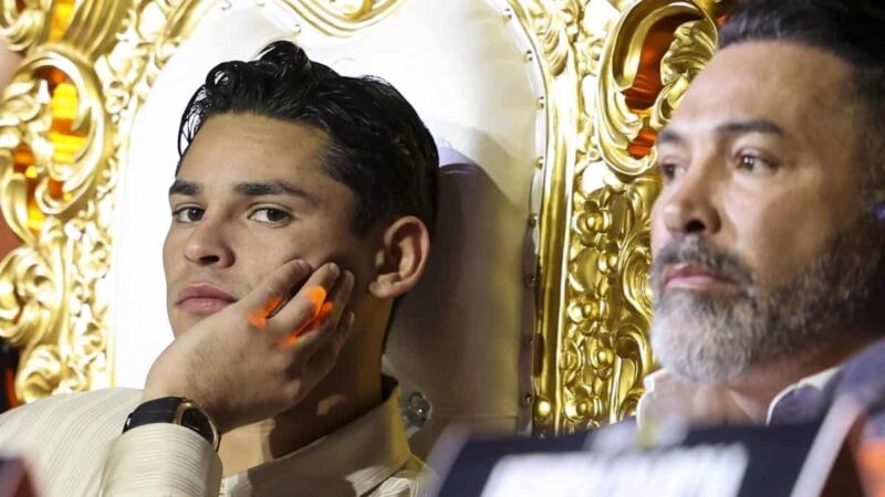 Ryan Garcia et Oscar De La Hoya 2024