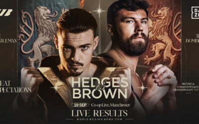 Résultats en direct et tableau de bord de John Hedges contre Pat Brown